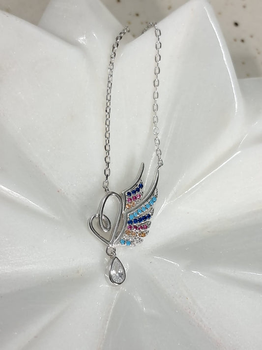 Angelic Heart Pendant Chain